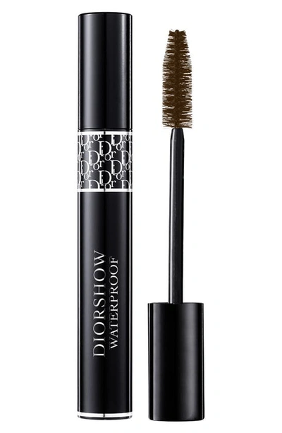 Shop Dior Show Waterproof Mascara In 698 Chestnut