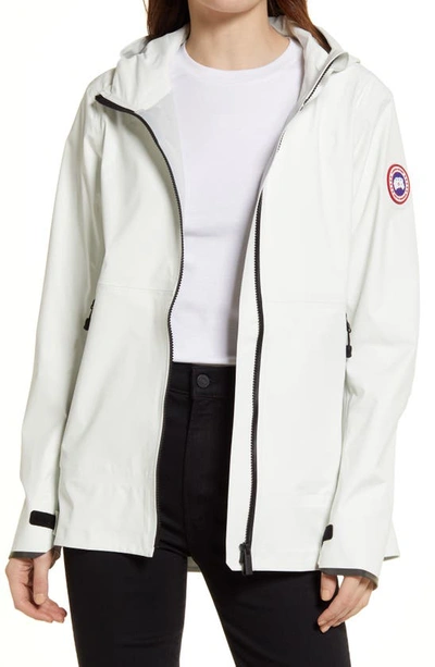Shop Canada Goose Kenora Rain Jacket In North Star White