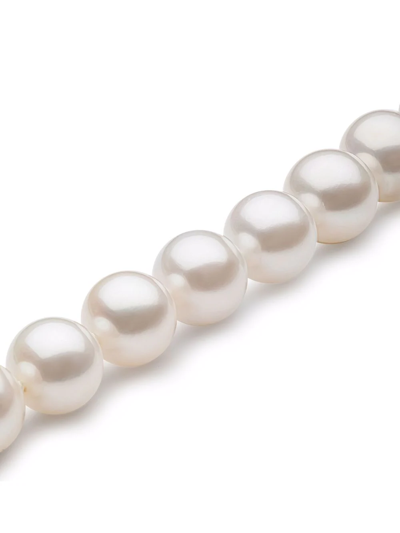 Yoko London 18kt Yellow Gold Classic 8mm Freshwater Pearl Bracelet In Gold