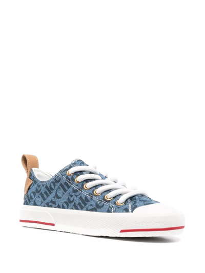 Shop See By Chloé Aryana Low-top Sneakers In Blau
