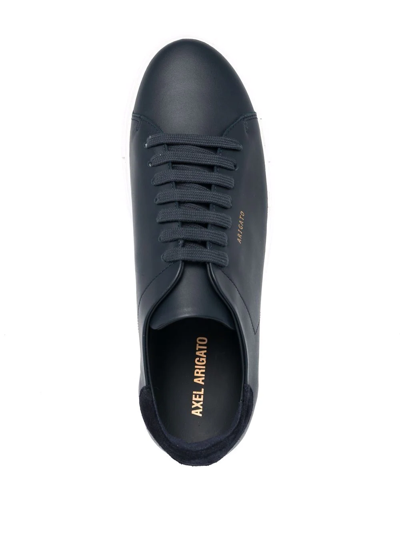 Axel Arigato Clean 90 Full-grain Leather Sneakers In Blue