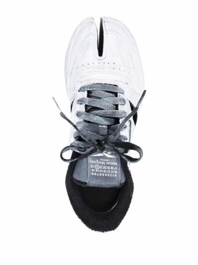 Shop Maison Margiela X Reebok Tabi Gladiator Lace-up Sneakers In Weiss