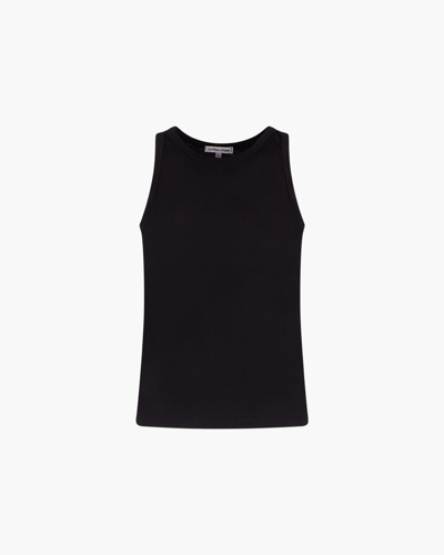 Shop Cotton Citizen Black Standard Tank Top In Jet Black