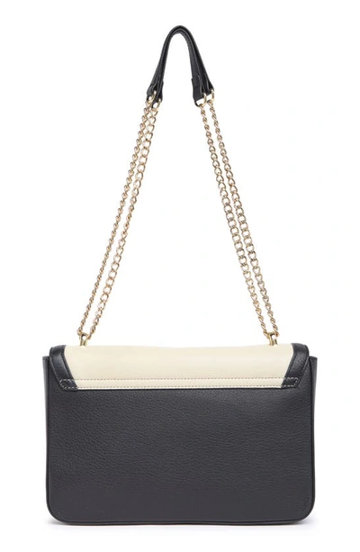 Shop Love Moschino Studded Shoulder Bag In Nero