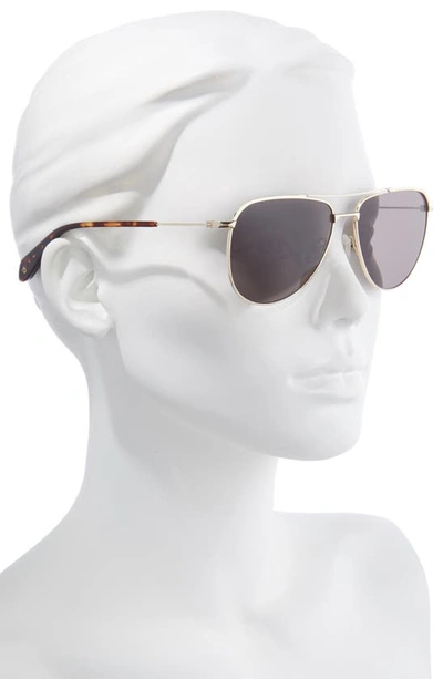Shop Rag & Bone 59mm Aviator Sunglasses In Light Gold