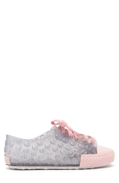Melissa Polibolha Textured Jelly Sneaker In Clear Glitter/ Pink/ W |  ModeSens