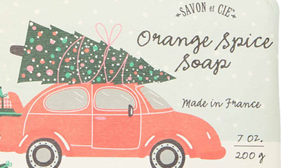 Savon Et Cie Orange Spice + Ginger Bread Triple Milled Soap In Multi |  ModeSens