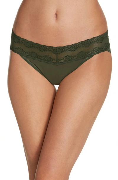 Shop Natori Bliss Perfection Bikini In Ivy