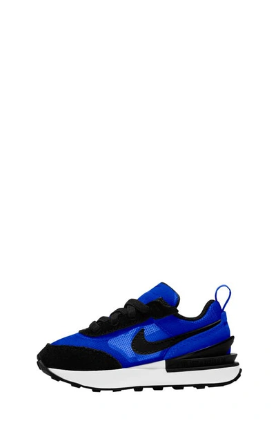 Shop Nike Waffle One Sneaker In Blue/ Black/ White/ Bright