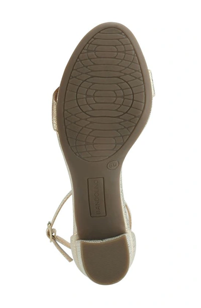 Shop Bandolino Armory Ankle Strap Sandal In Lna01