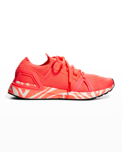 Shop Adidas By Stella Mccartney Asmc Ultraboost Graphic-sole Trainer Sneakers In Turbo