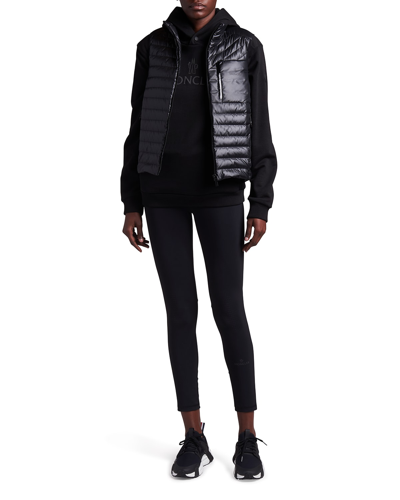 Shop Moncler Valras Boudin-quilt Vest In Black