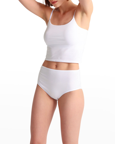 Shop Skin Gia Shelf-bra Camisole In White