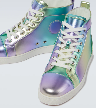 Shop Christian Louboutin Fun Louis Sneakers In Multi