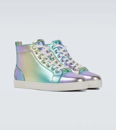 Shop Christian Louboutin Fun Louis Sneakers In Multi