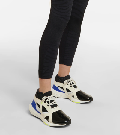 Shop Adidas By Stella Mccartney Ultraboost 21 Sneakers In Ftwwht/cblack/boblue