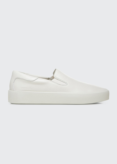 Shop Vince Ginelle Slip-on Sneakers In Offwhite