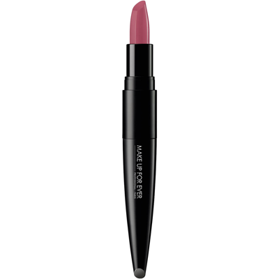 Shop Make Up For Ever Rouge Artist Lipstick 3.2g (various Shades) - - 166 Poised Rosewood