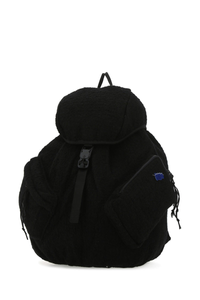 Shop Ader Error Black Boucle Backpack  Black  Uomo Tu