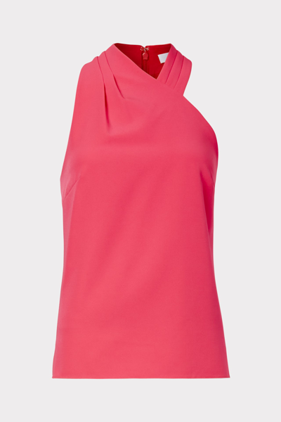 Shop Milly Preston Cady Top In  Pink
