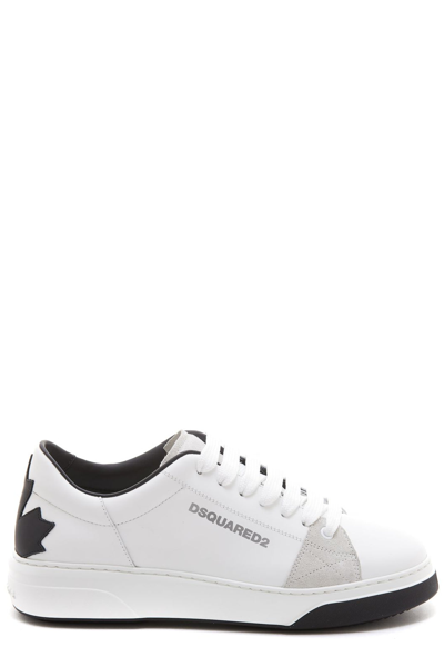Shop Dsquared2 Round Toe Lace In White