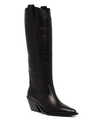 Anine Bing Tall Tania Boot In Black