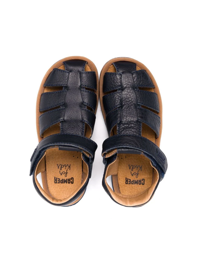 Camper Bicho Logo Patch Sandals In Blue