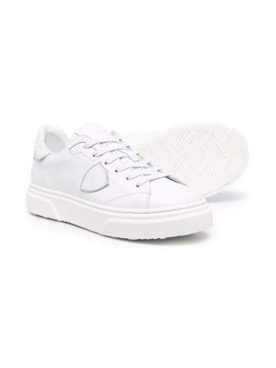 Shop Philippe Model Prsx Low-top Sneakers In White