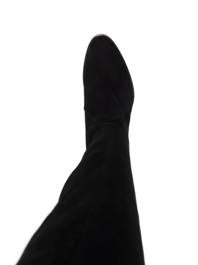 Shop Stuart Weitzman Highland 120mm Thigh-high Boots In Black