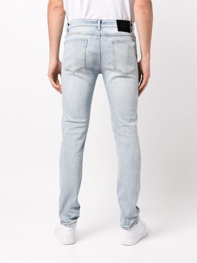 Shop Neuw Iggy Low-rise Skinny-cut Jeans In Blue