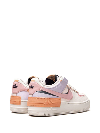 Shop Nike Air Force 1 Shadow "pink Glaze" Sneakers In White