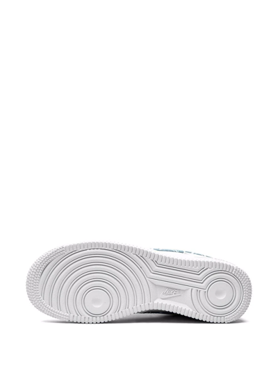 Nike Air Force 1 '07 Paisley-print Leather Low-top Trainers In White