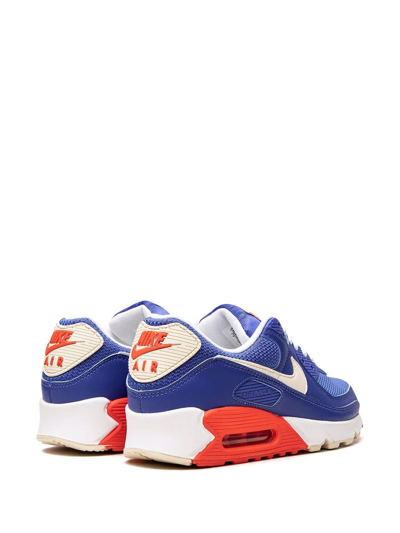 Shop Nike Air Max 90 "hyper Royal/coconut Milk" Sneakers In Blue