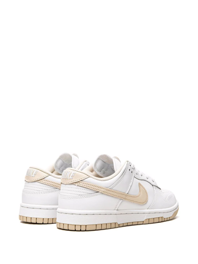 Nike Dunk Low "pearl White" Sneakers In White