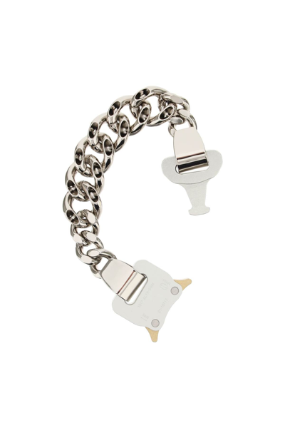 Shop Alyx Hero 4x Chain Bracelet In Silver