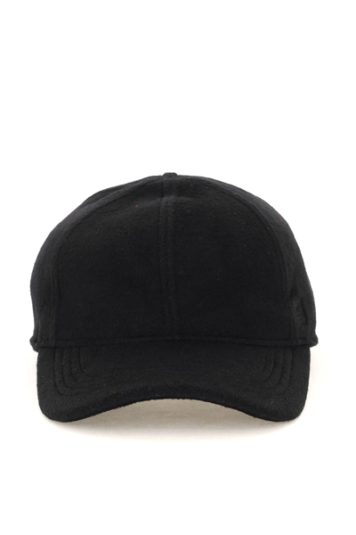 Shop Totême Double' Baseball Cap In Black