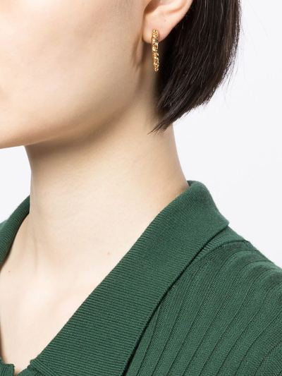 Alighieri Gold-plated The Ancestor Hoop Earrings In Gold