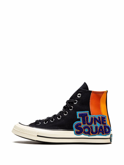 Converse X Space Jam Chuck 70 Hi Sneakers In Black