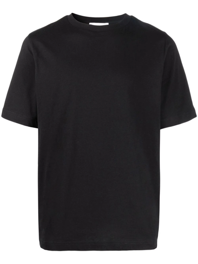 Shop Y-3 Cotton Art-print T-shirt In Black