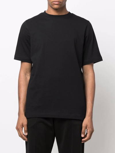 Shop Y-3 Cotton Art-print T-shirt In Black