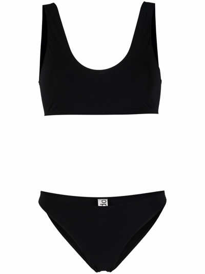 Shop Lido Stretch-fit Bikini In Black