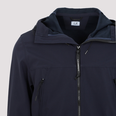 Shop C.p. Company Shell-r Jacket In Blue