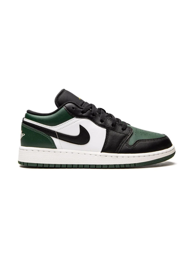 Shop Jordan Air  1 Low "green Toe" Sneakers
