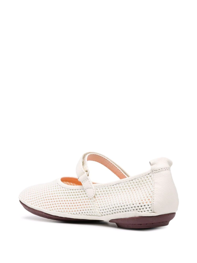 Shop Camper Right Nina Ballerina Shoes In White