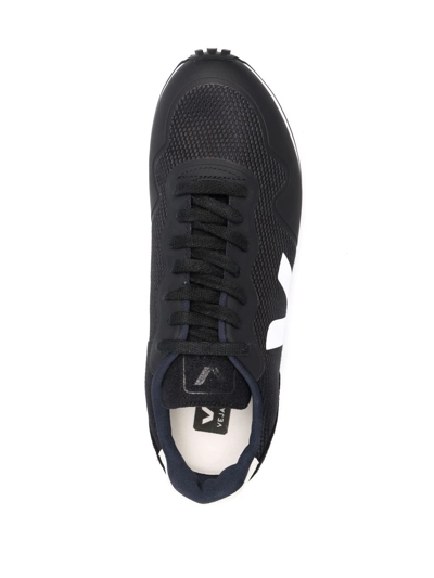 Veja Man Sneakers Black Size 10 Textile Fibers In Black