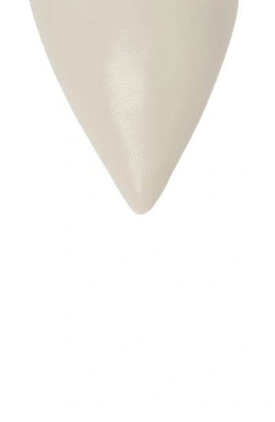 Marc Fisher Ltd Ulani Pointy Toe Bootie In Ivory Leather