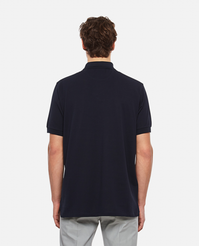 Paul Smith Cotton Polo Shirt In Black