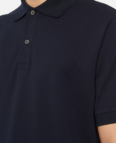 Paul Smith Cotton Polo Shirt In Black