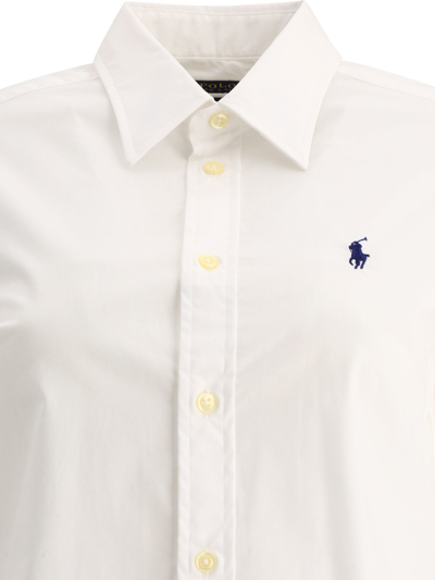 Shop Polo Ralph Lauren "pony" Shirt In White