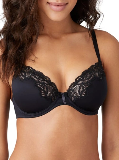 Shop B.tempt'd By Wacoal Always Composed Plunge T-shirt Bra In Night
